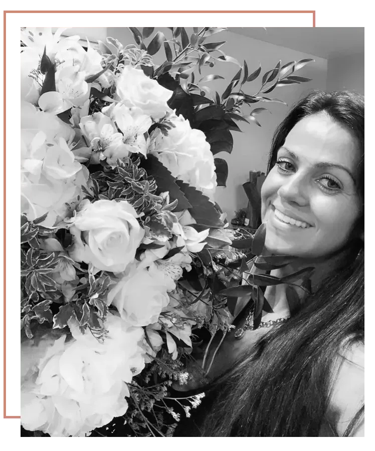 Gérante du magasin de fleurs à Nice - Odete Fleurs