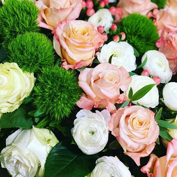 Composition de fleurs fraîches